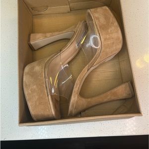 Steve Madden Kacie Clear heels